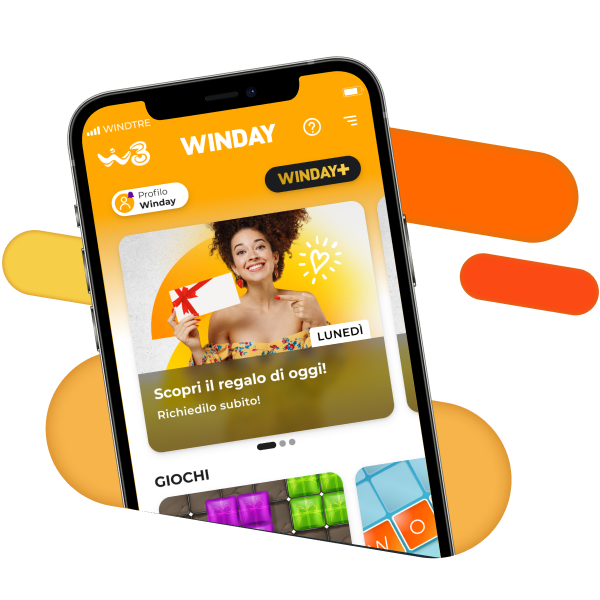 WINDAY - Windtre ti premia, ogni giorno una sorpresa