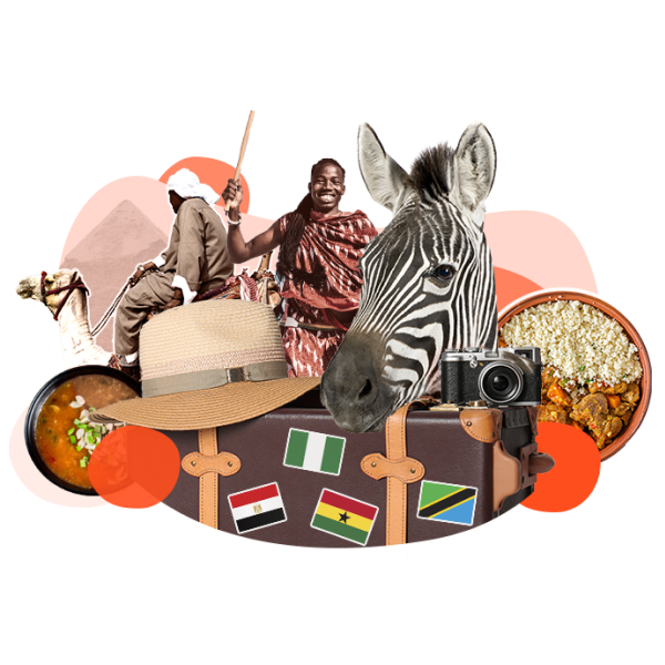 zebra - piramidi - folklore africano - offerta  WINDTRE