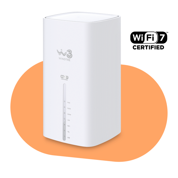 Nuovo Modem Wi-Fi 6 WINDTRE per la Super Fibra