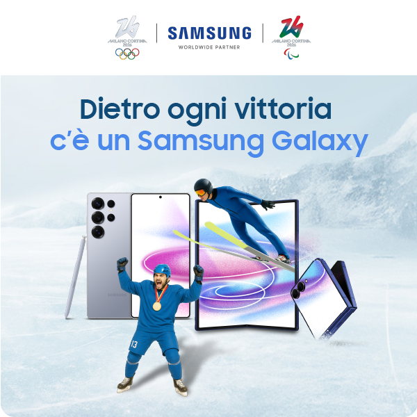 Samsung worldwide partner milano cortina 2025 dietro ogni vittoria ce un samsung galaxy
