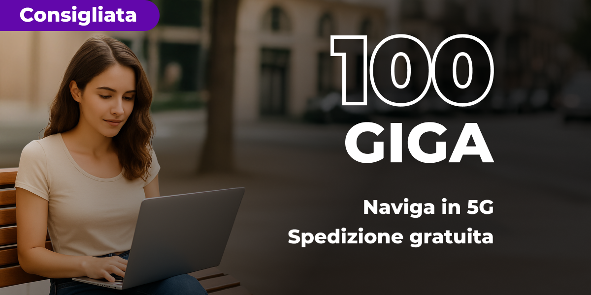 100 GB - offerte per turisti in Italia