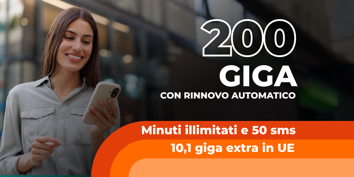100 GB - offerte per turisti in Italia