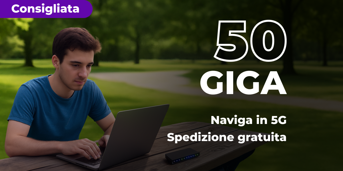 100 GB - offerte per turisti in Italia