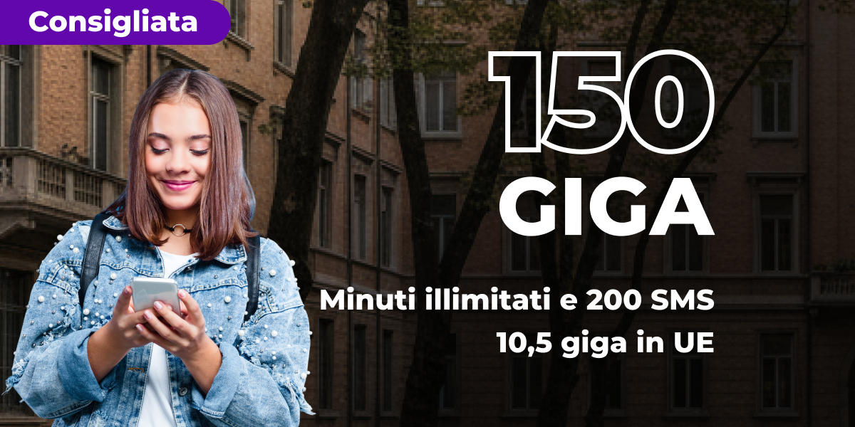 100 GB - offerte per turisti in Italia