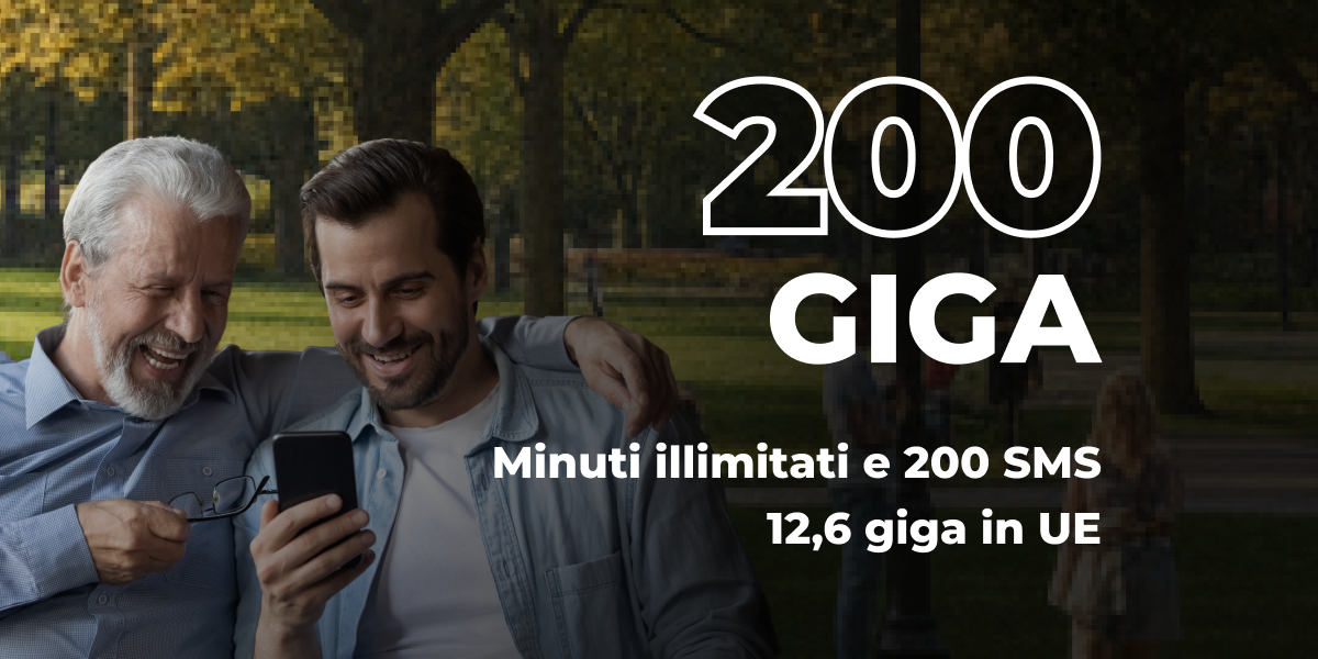 100 GB - offerte per turisti in Italia