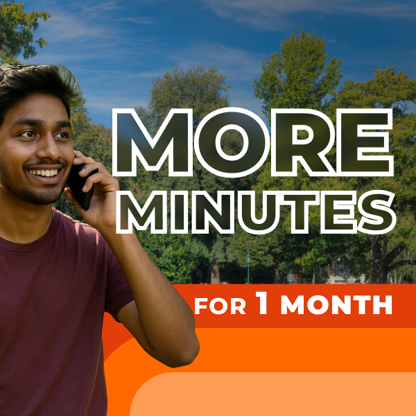 More minutes