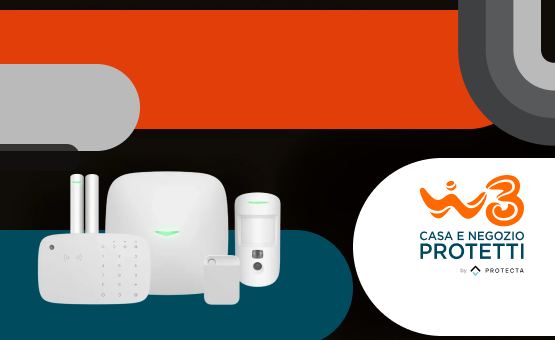  WINDTRE Business con Protecta per la protezione di uffici e negozi